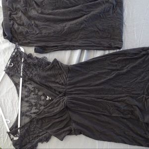 Bump in the night 2 pc nursing pj set.
